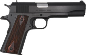 COLT GOVERNMENT 1911 38 SUPER - 5" 9RD BLUED ROSEWOOD - additional view