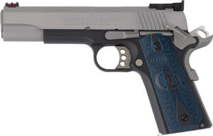 COLT GOLD CUP LITE 45ACP 5" - 8RD TWO TONE BLUE G10 GRIPS - additional view