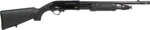 IVER JOHNSON PUMP 12GA 3" 18" - MUZZLE BRAKE BLUED SYNTHETIC