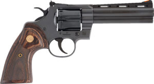 COLT PYTHON 357MAG 5" 6RD - BLUED WALNUT GOLD MEDALLION - additional view