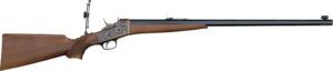 PEDERSOLI CREEDMOOR LR 45-70 - ROLLING BLOCK 30" OCT. WALNUT