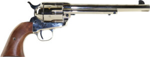 STAND MFG SAA 45 LC 7.5" BBL - NICKEL PLATED 1 PIECE GRIP