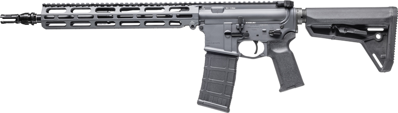 GV31100916606 LEFT.jpg VKTR VK1PW RIFLE 5.56 NATO - 13.7" SOL NOX MB 30RD GREY - additional view