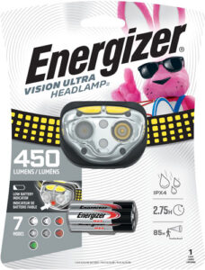 ENERGIZER VISION ULTRA HD - HEADLAMP 450 LUMENS W/AAA BATT - additional view