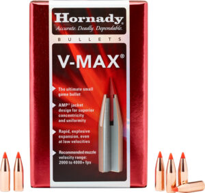 HORNADY BULLETS 22 CAL .224 - 55GR V-MAX 100CT 40BX/CS