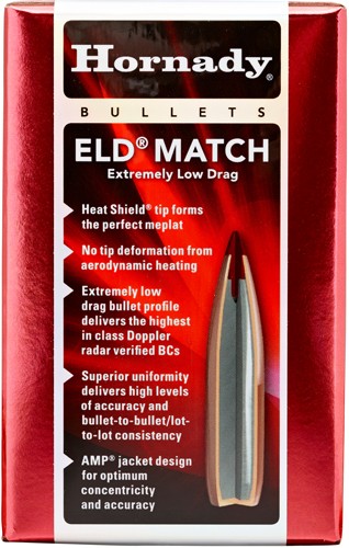 Hornady ELD Match 6.5mm .264 147gr Bullets