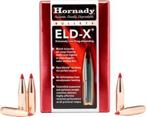 Hornady ELD-X Bullets, .270 Caliber 145gr, 100/Box