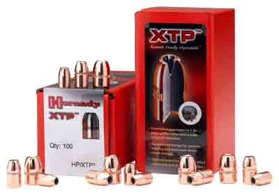 HORNADY BULLETS 9MM .355 - 124GR XTP 100CT 25BX/CS
