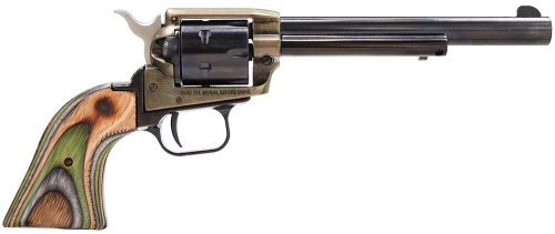 Heritage Rough Rider .22 LR/.22 WMR Revolver, 6.5-Inch Barrel, Color Case, 6-Shot