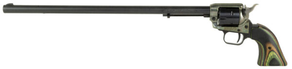 Heritage Rough Rider Revolver, .22 LR, 16-Inch Barrel, Green Camo Laminate, 6-Shot