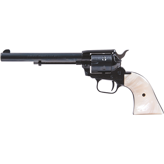 Heritage Rough Rider .22 LR/.22 Magnum Revolver, 6.5-Inch Barrel, Pearl Grip