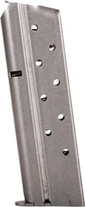 Iver Johnson 1911 Officer .38 Super 8-Round Stainless Magazine