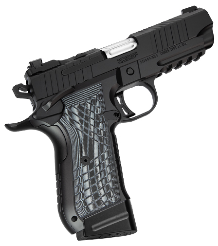 Kimber KDS9c Rail Pistol, 9mm, Black, 15/18RD