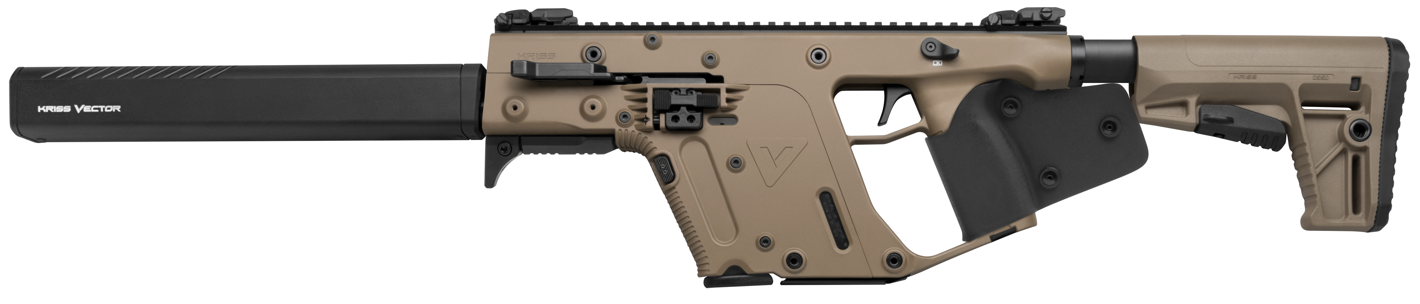 Kriss Vector CRB Gen 2 Rifle, 10mm, 16-Inch, FDE, CA Compliant
