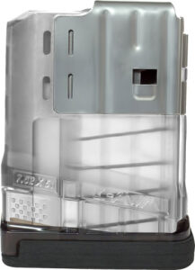 LANCER MAGAZINE L7AWM SR-25 - 7.62X51 5RD TRANSLUCENT CLEAR