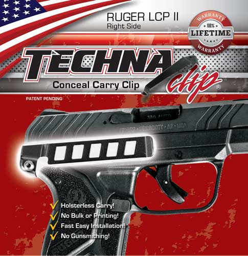 Techna Clip IWB Retention Clip - Ruger LCP II