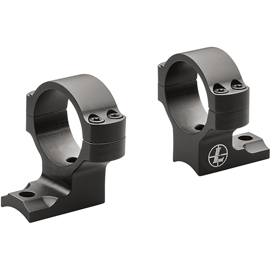 Leupold BackCountry 30mm medium 2-piece integral base and rings, matte black