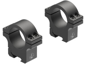 Leupold Open Range Rimfire 1-inch scope rings in matte black