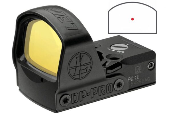 Leupold DeltaPoint Pro 2.5 MOA Reflex Sight matte black, front-left view