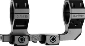 Audere Levitas Cantilever Scope Mount, 30mm, 20 MOA - view 2