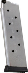 Metalform 1911 Government 8-Round 10mm Auto Stainless Removable Base Magazine