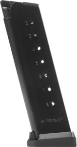 MEC-GAR MAGAZINE 1911 GOVT. - 45ACP 8RD AFC W/COMP PLT BLK