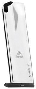 MEC-GAR MAGAZINE RUGER P85/89/ - 93/94/95/PC9 9MM 17RD NICKEL