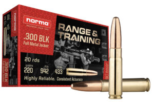 NORMA RANGE & TRAINING 300BLK 147GR FMJ 20/10