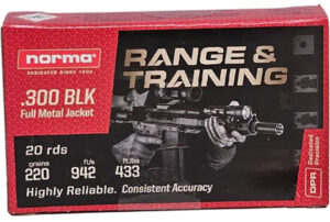 NORMA RANGE & TRAINING 300BLK 220GR TMJ 20/10