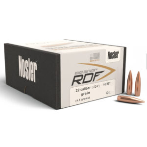 Nosler RDF Bullets, .22 Caliber, 77 gr, 500