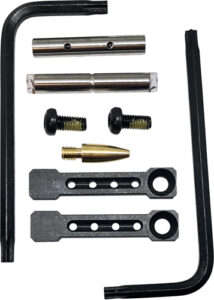 KNS PIN KIT NON-ROTATING - GEN ST AR15/M16 .154 BLACK
