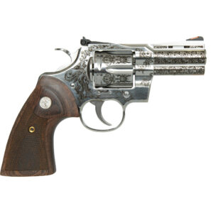 Colt Python Revolver 357 Mag 3 in Engraved Stainless 6 rd - additional view