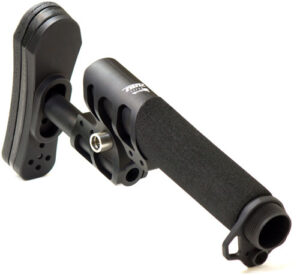 ODIN STOCK ZULU 2.0 W/PADDED - BUFFER TUBE BLACK FOR AR-15