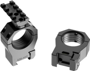 Audere PSR Gen III Scope Rings with Level, 30mm, High, Black - view 3