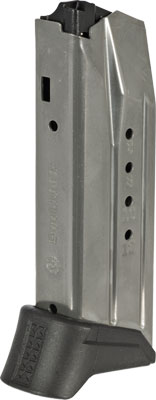 R90618 1.jpg RUGER MAGAZINE AMERICAN COMPAC - 9MM LUGER 12RD STAINLESS
