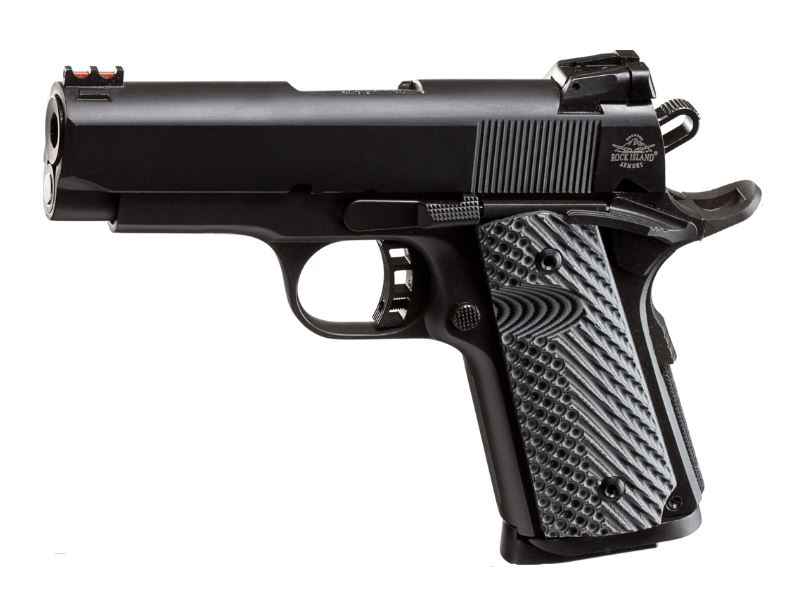 Rock Island Armory TCM Rock Ultra CS Pistol, .45 ACP, 3.5-Inch, 7-Round