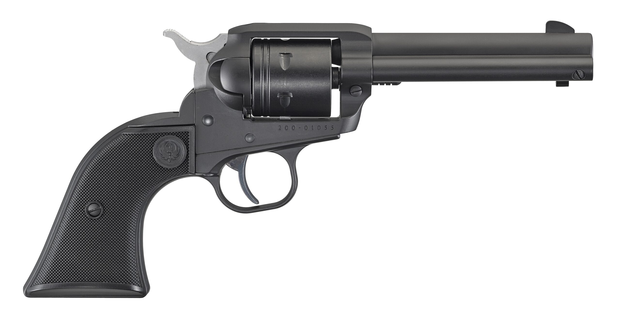 RU2002.jpg RUGER WRANGLER 22LR BLK/SYN 4.6" 6SH