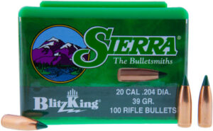 Sierra BlitzKing .204 Caliber 39gr Polymer Tip Bullets