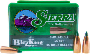 Sierra BlitzKing 6mm .243 Caliber 55gr Bullets - view 2