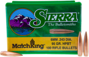Sierra MatchKing 6mm .243 95gr HP-BT Bullets - view 2