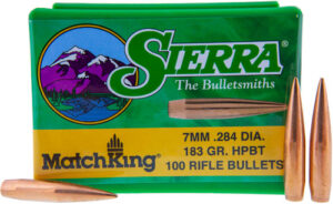 Sierra MatchKing Bullets, 7mm, 183 gr Hollow Point Boat Tail - view 2