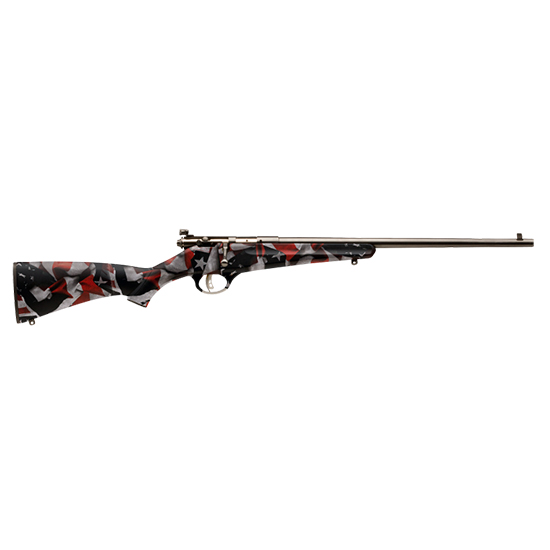 Savage Rascal Rifle, .22 S/L/LR, Red White & Blue, Youth Single-Shot