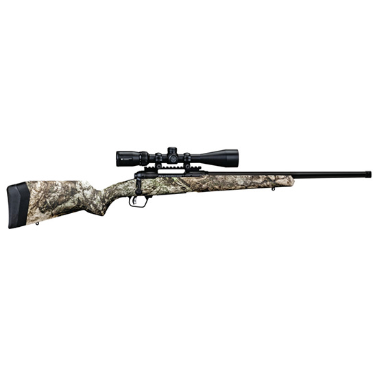 Savage 110 Apex Predator XP Rifle, .243 Win, Mossy Oak Camo, Scoped