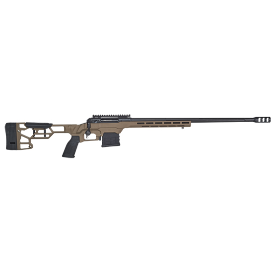 Savage 110 Precision Rifle, .300 Winchester Magnum, FDE, MDT Chassis