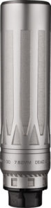 DEAD AIR SILENCERS NOMAD TI XC - 7.62MM XENO ADAPTER SILVER