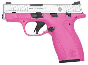 S&W M&P Bodyguard 2.0 Pistol, .380 Auto, Thumb Safety, Pink Satin, 12-Round