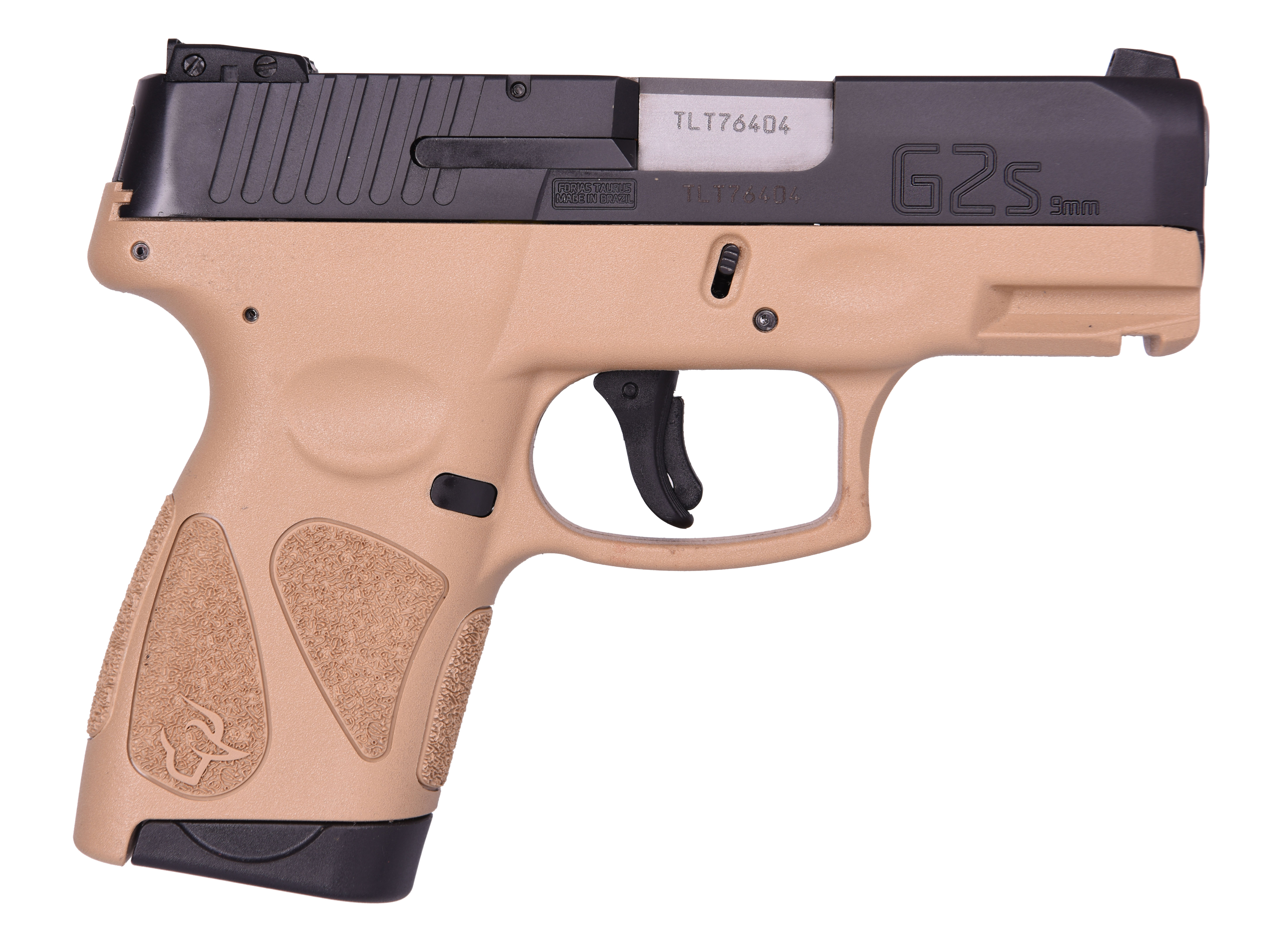 Taurus G2S Pistol, 9mm, Black/FDE, 7+1
