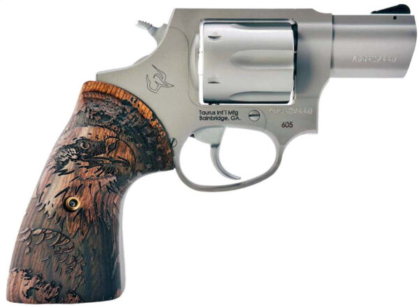 Taurus 605 Revolver, .357 Magnum/.38 Special +P, 2-Inch Barrel, Eagle Grip, 5-Shot