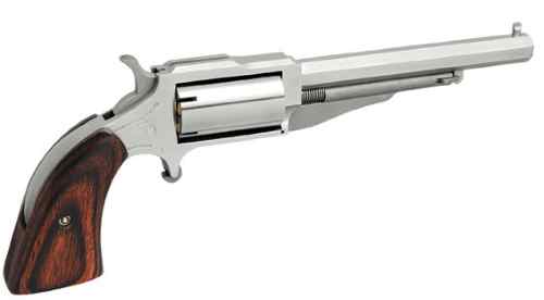 North American Arms The Earl Revolver, .22 LR/.22 Magnum, 4-Inch Barrel, Stainless
