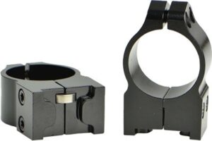 WARNE RINGS 1" RUGER MEDIUM - NO.1/MINI14/BLACKHAWK MATTE